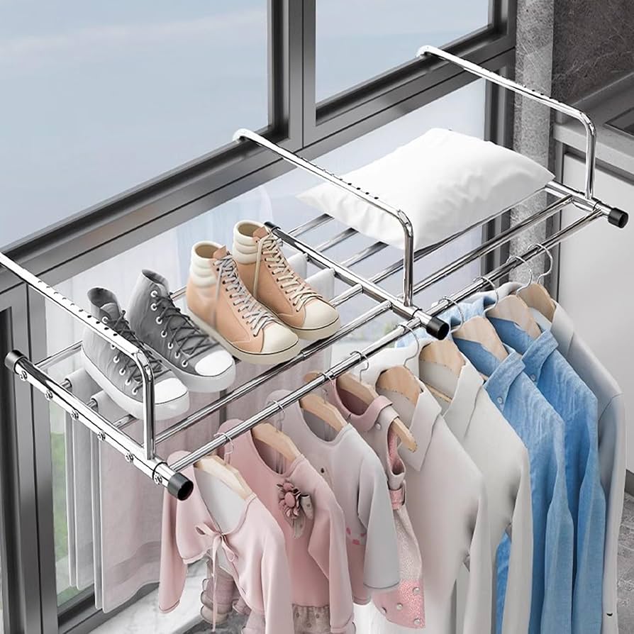 Laundry dryer rack